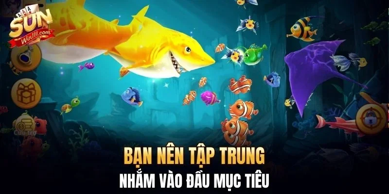 Bạn nên tập trung nhắm vào đầu mục tiêu